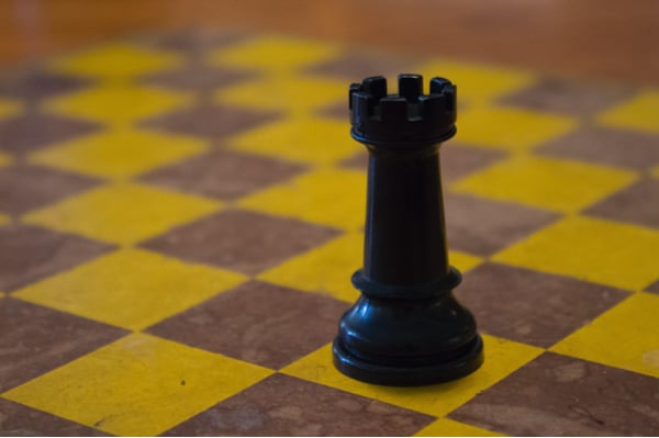 Castle Chess Piece